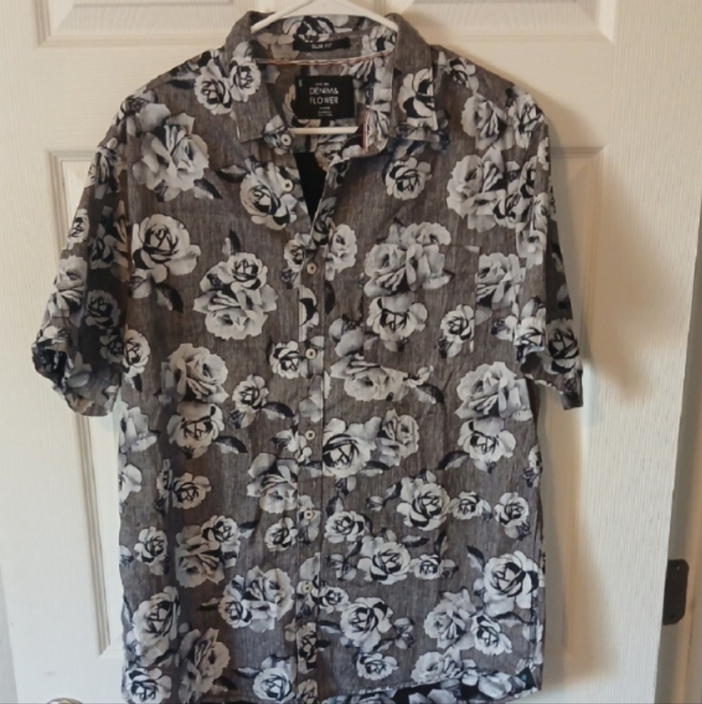 Denim & Flower Slim Fit XL